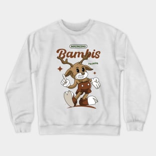 Joyful Bambi Christmas Crewneck Sweatshirt